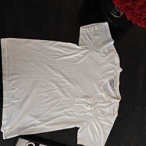 Five Four White Short Sleeve Tee